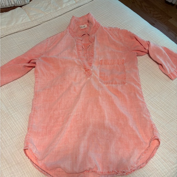 Bella Dahl Coral Blouse - Picture 2 of 3